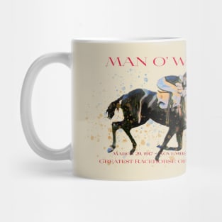 Man O' War - Greatest Racehorse of All Time design Mug